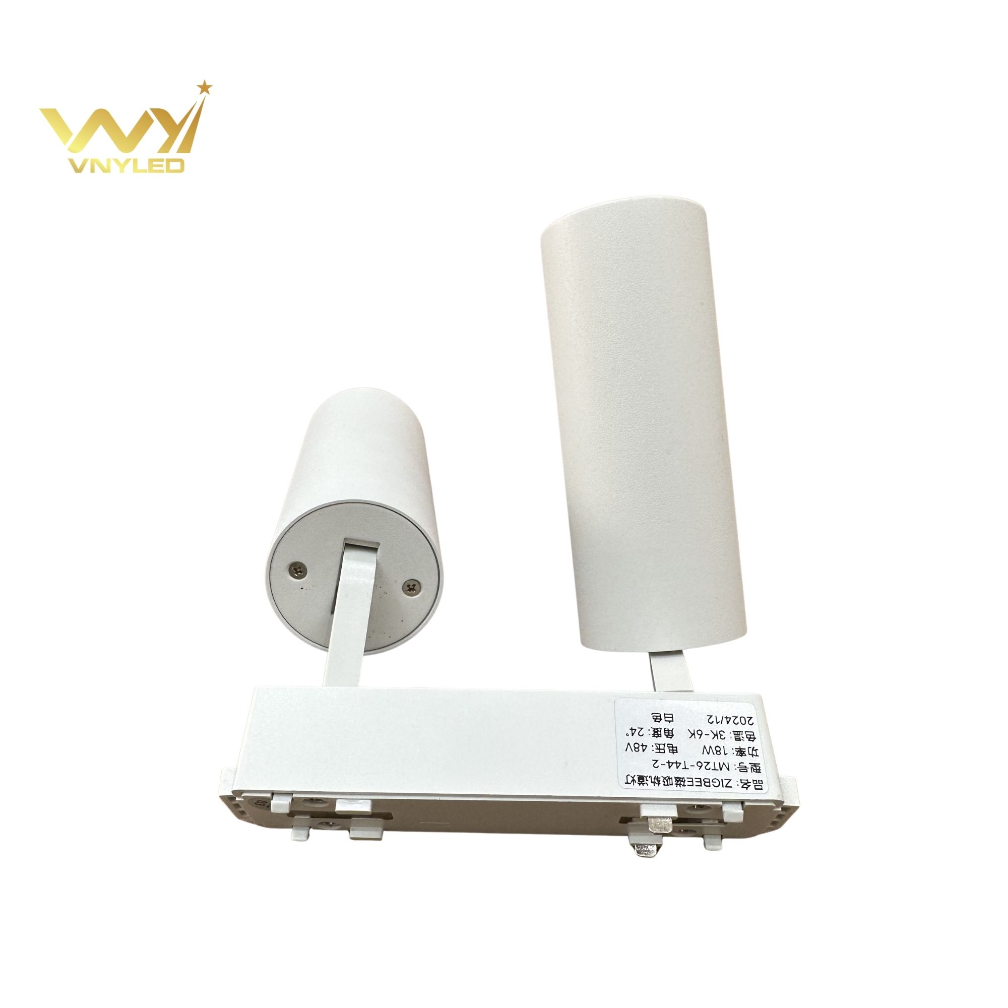 Đèn LED Ray Nam Châm Xoay Hướng 2 Bóng Lắp Nổi CRI90 Model GL-CM09 - VNYLED - Ảnh 6