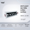 Đèn LED Spotlight Âm Trần Chỉnh Hướng 10W|20W|30W CRI90 Model GL-F04 - VNYLED