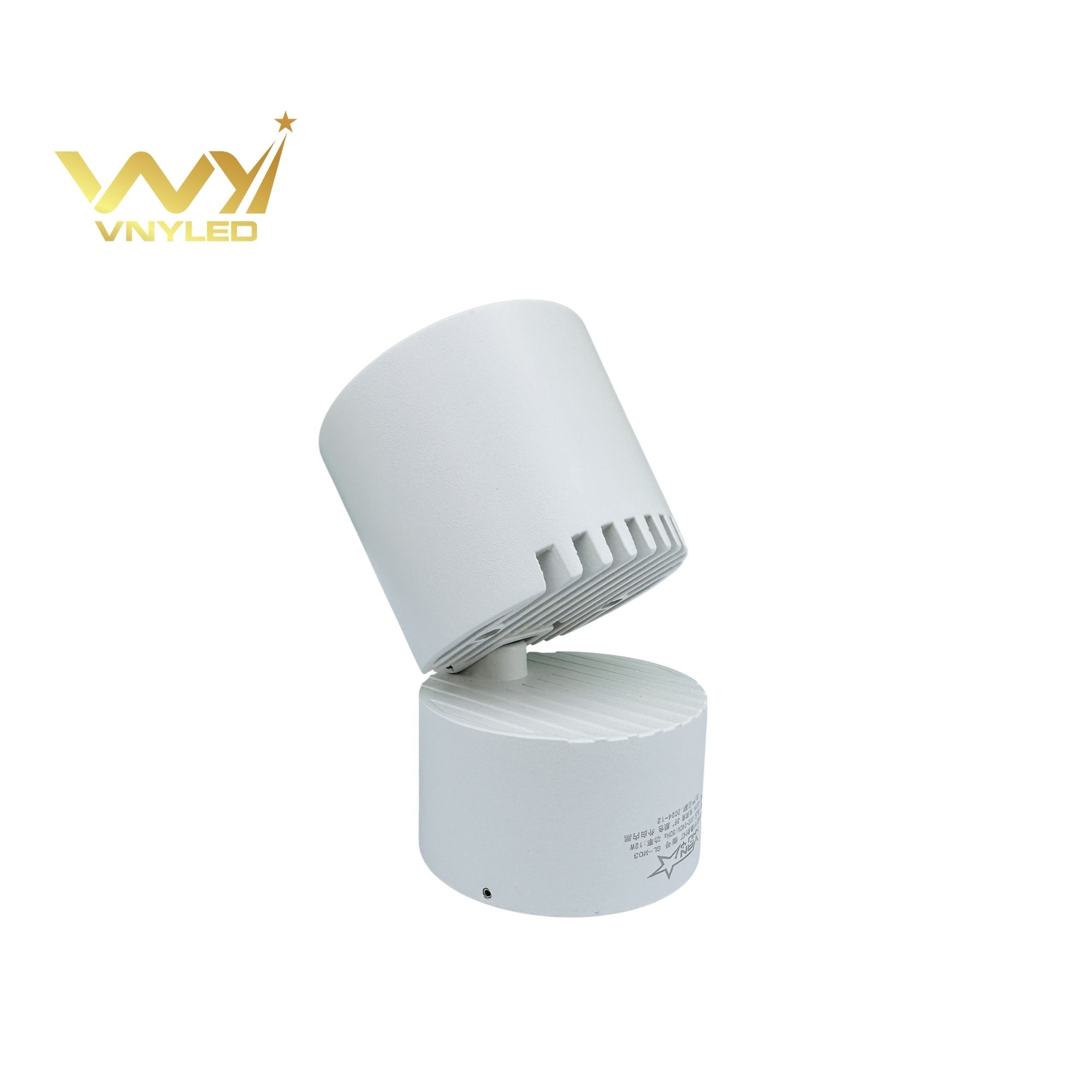 Đèn LED Ống Bơ Lắp Nổi Chỉnh Hướng CRI90 Model GL-M03 - VNYLED - Ảnh 2