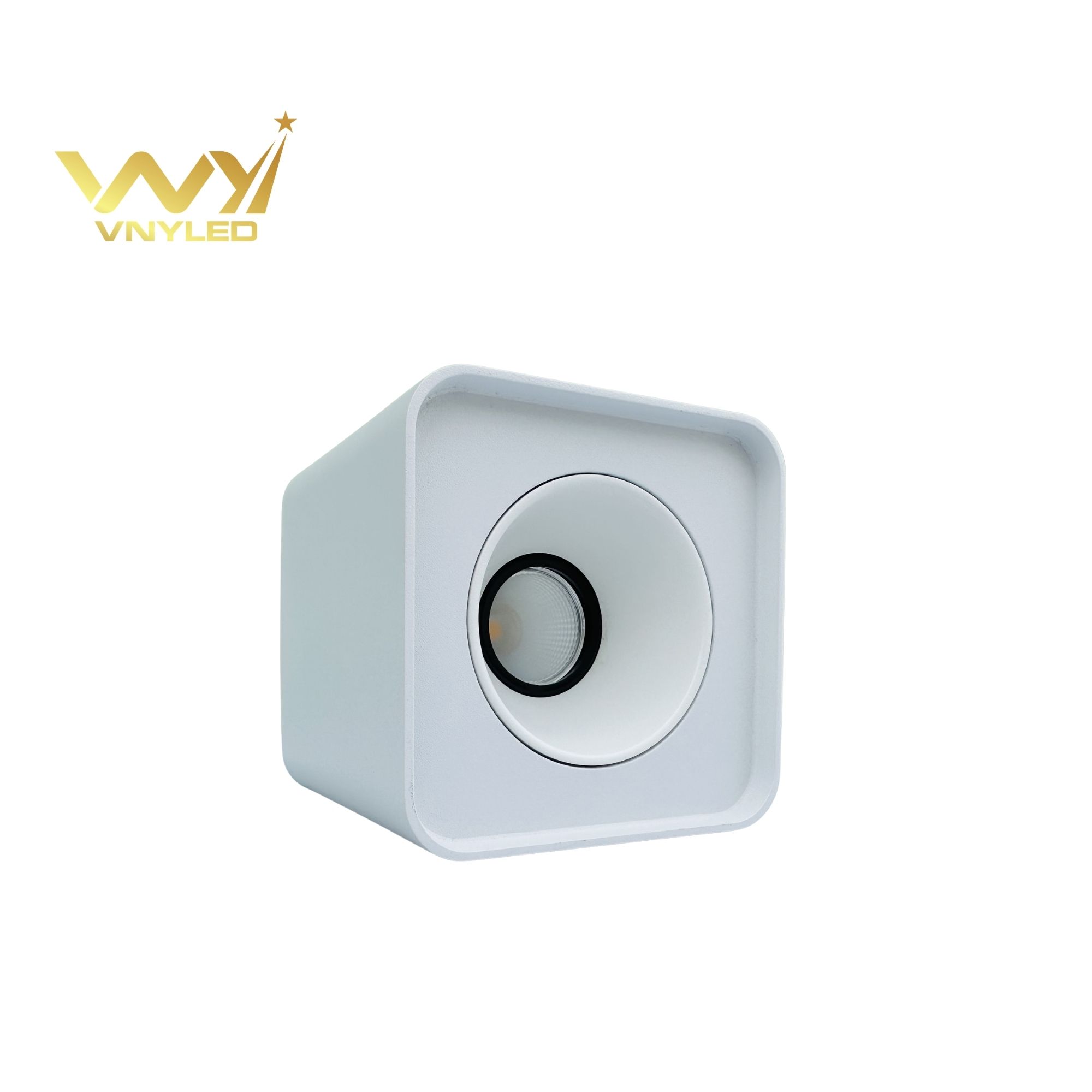 Đèn LED Spotlight Lắp Nổi Thân Dày Một Bóng CRI90 Model GL-M08A - VNYLED - Ảnh 4