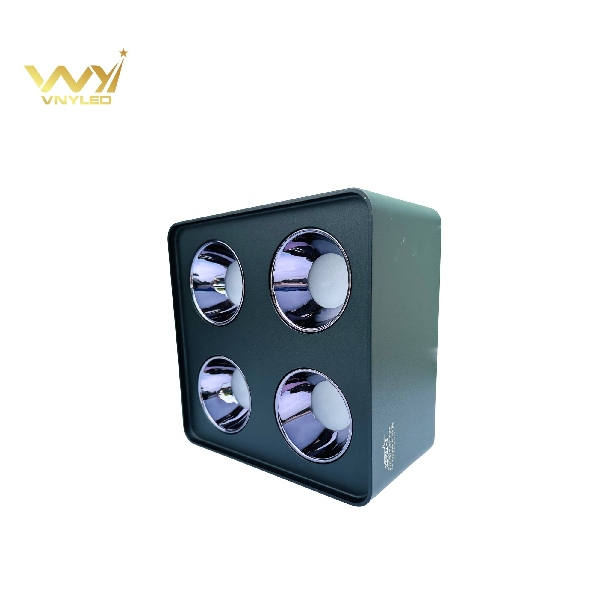 Đèn LED Spotlight Lắp Nổi Thân Dày Bốn Bóng CRI90 Model GL-M08D - VNYLED - Ảnh 3