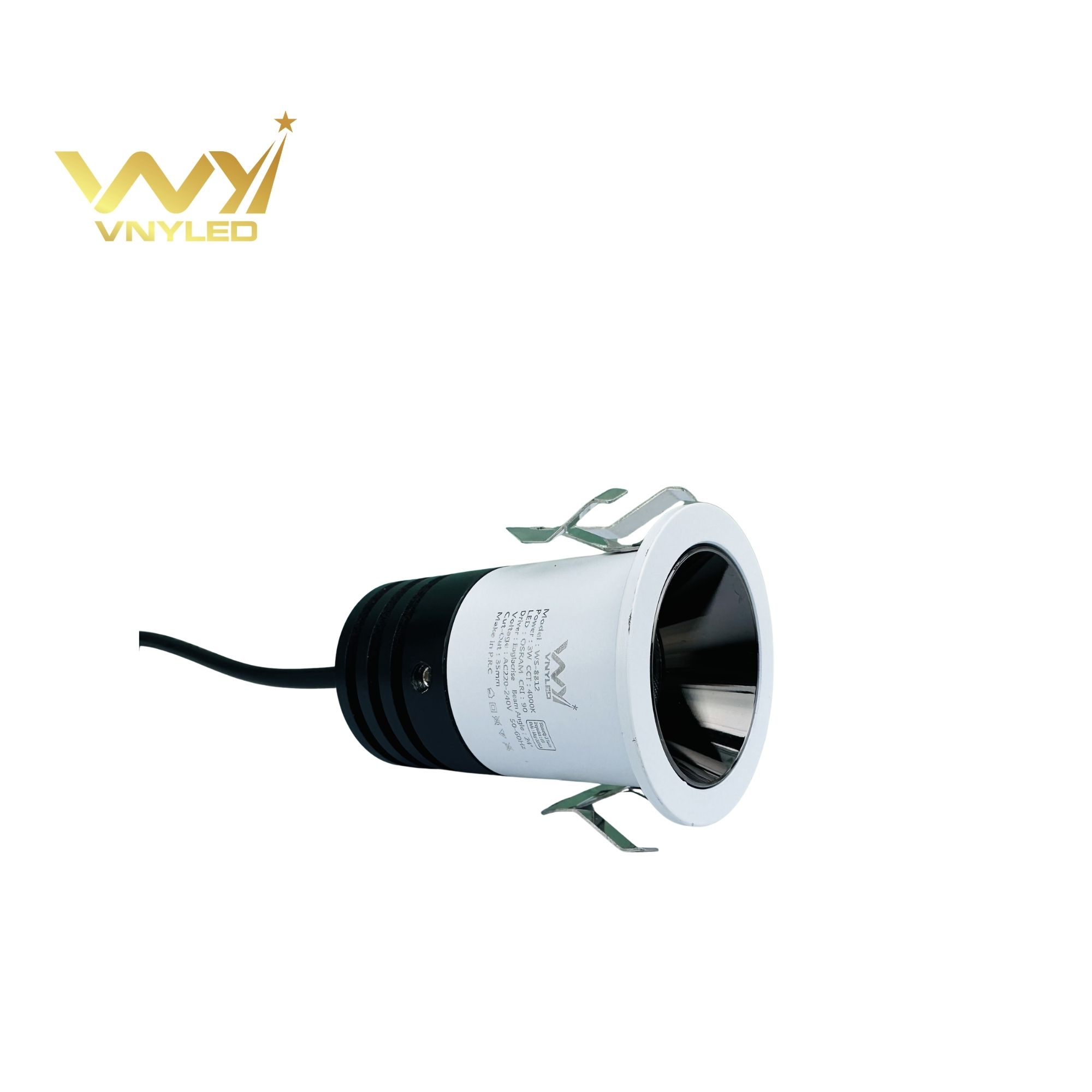 Đèn LED Spotlight Âm Trần CRI90 Model GL-162 - VNYLED - Ảnh 6