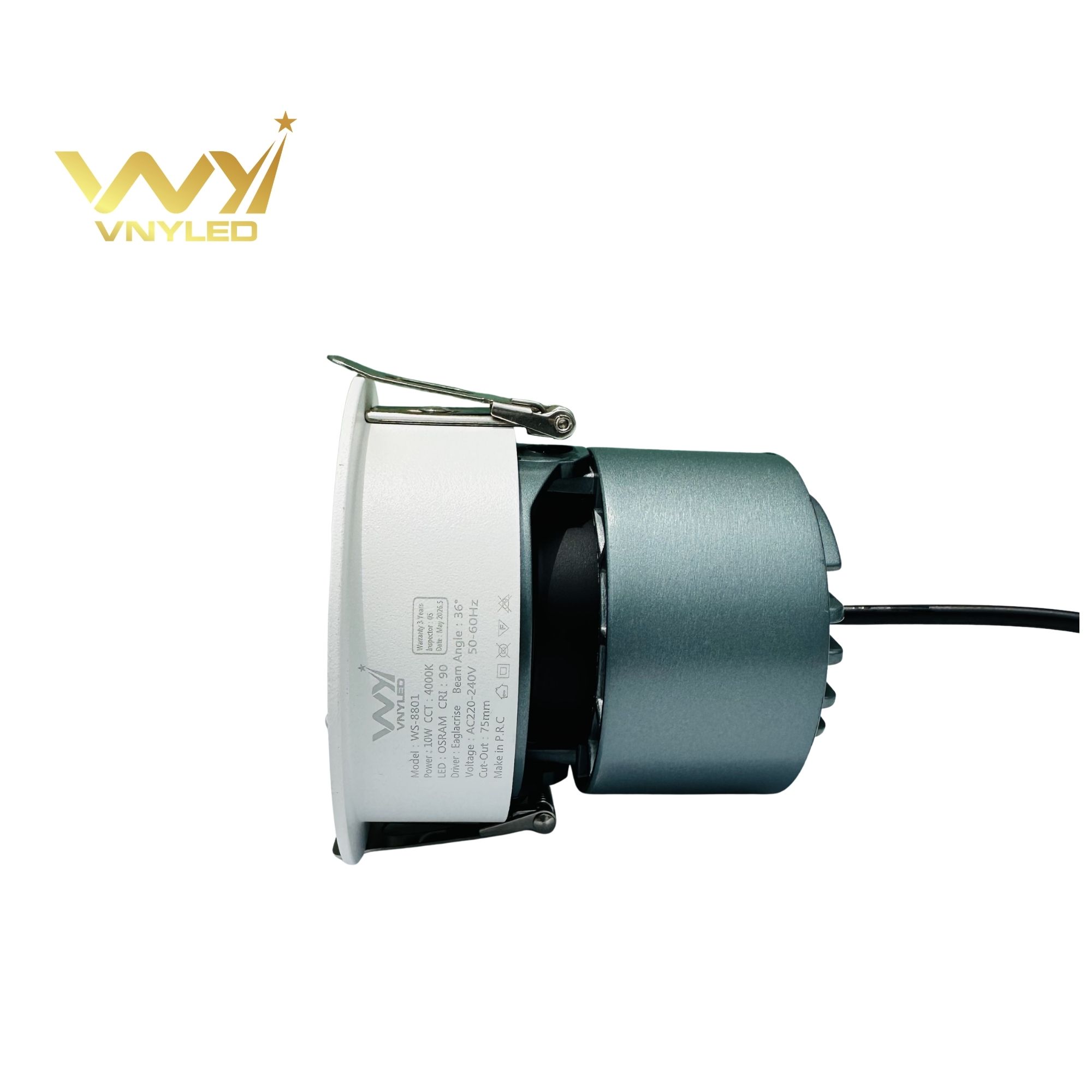 Đèn LED Spotlight Âm Trần CRI90 Model GL-S04 - VNYLED - Ảnh 5