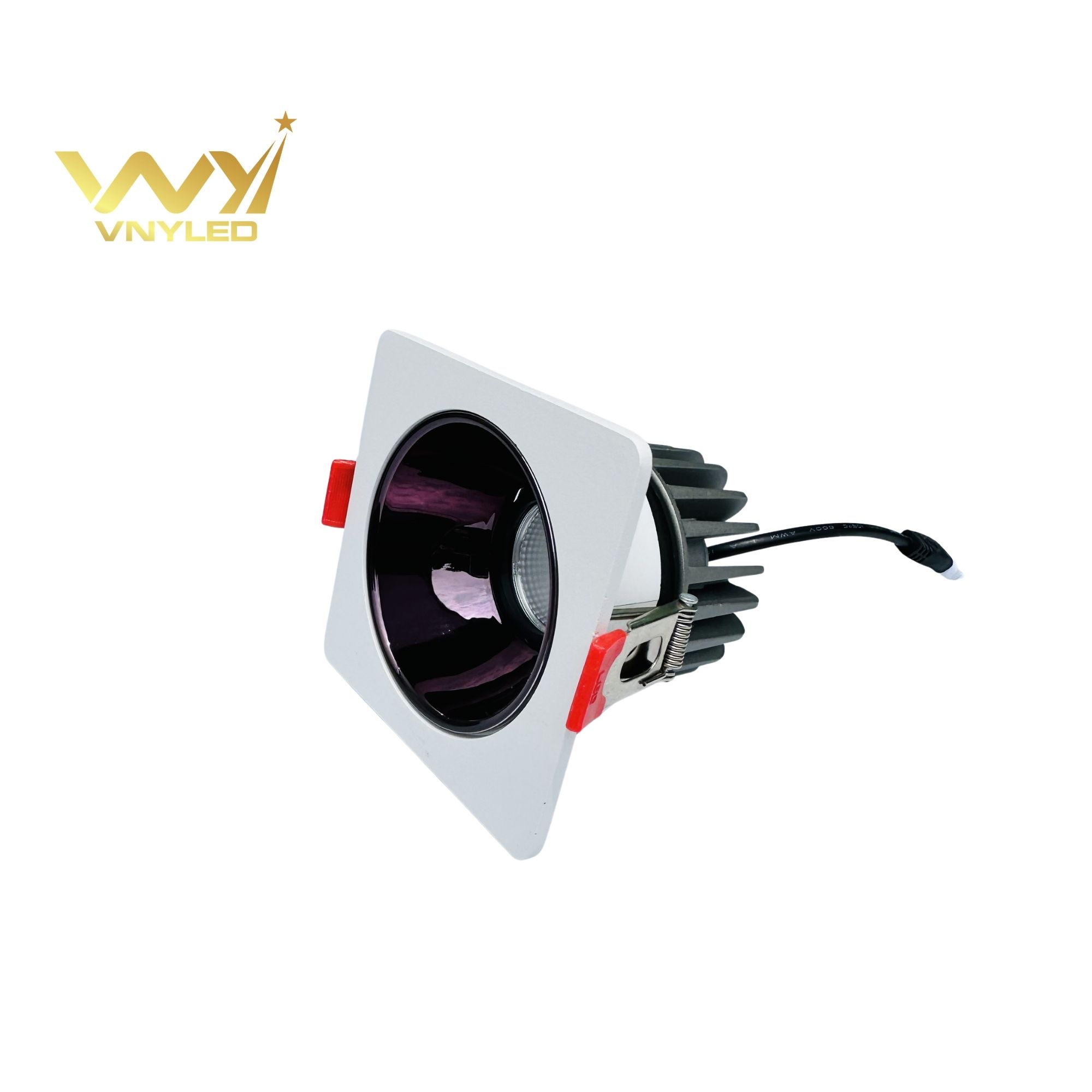 Đèn LED Spotlight Âm Trần Viền Vuông Đơn CRI90 Model GL-S01E1 - VNYLED - Ảnh 6